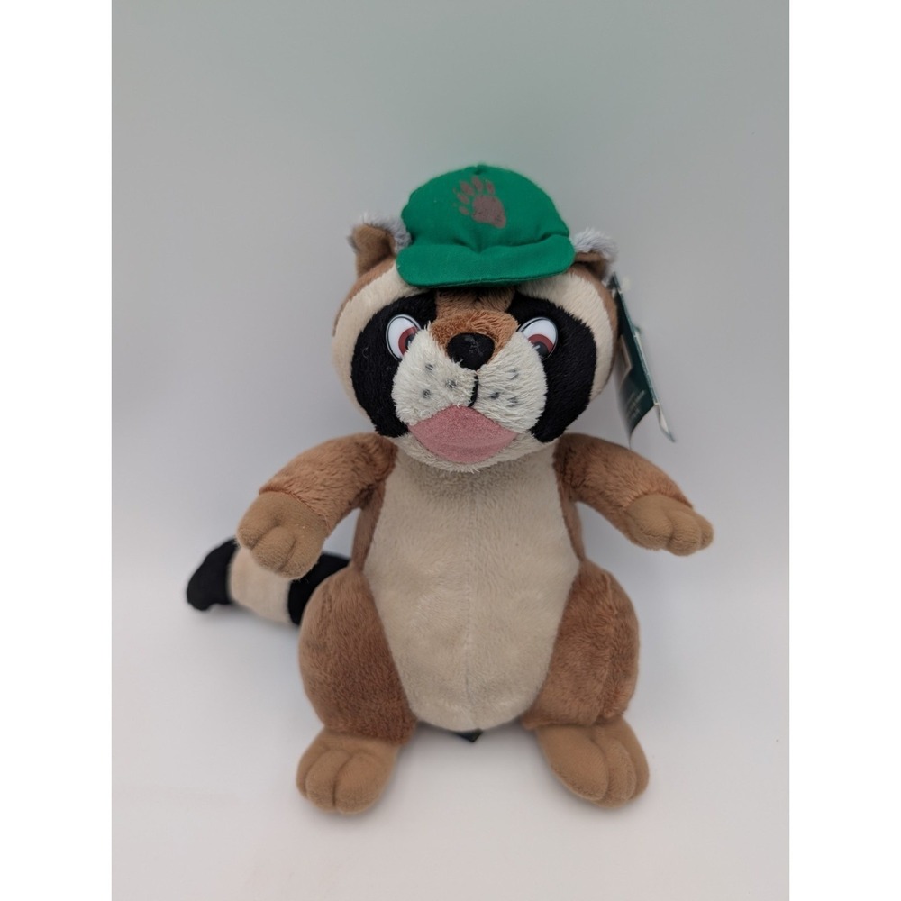 Ranger Rick Raccoon Plush Magazine 9 Inch Petting Zooโ Stuffed Animal Toy